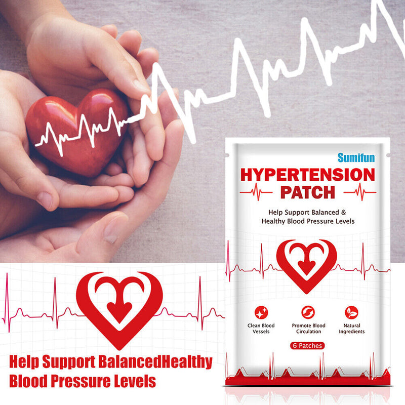 High Blood Pressure Healing Patches Dilate Clean Blood Vessels for Belly Button