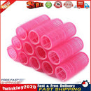 12pcs Self Grip Hair Rollers Hairdressing Home Use DIY Hair Curlers (24mm) Newly