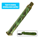 Camping Filter Straw Water Purifier Outdoor Emergency Drinking Water Filterin