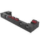 4 Ports Stand for Switch Controller Charger Dock with 8 Game Slots (Black) Newly