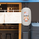 10"" Japanese Hanging Waterproof Lanterns Lucky Cat Pub Bistro Sign Lantern