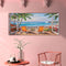 Balcony Sea View Oil Paint By Numbers Kits DIY Landscape Decoration Unframed