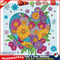 Partial Special Shape Drill Diamond Painting Heart Rhinestone Draw (UP149) Newly