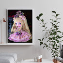 5D DIY Girl Special Shaped Diamond Painting Cross Stitch Kits Bedroom Wall