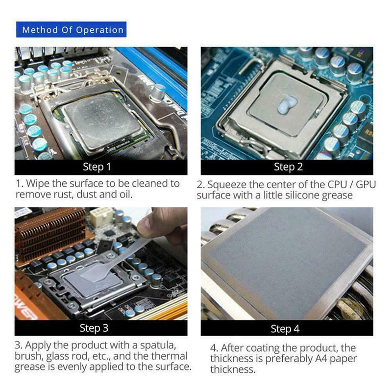 Computer Cpu Thermal Paste Graphics Card Thermal Paste Syringe Large HY510 Q1Z2