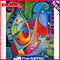 Musical Instrument Oil Paint By Numbers Drawing DIY Coloring Picture for Adults