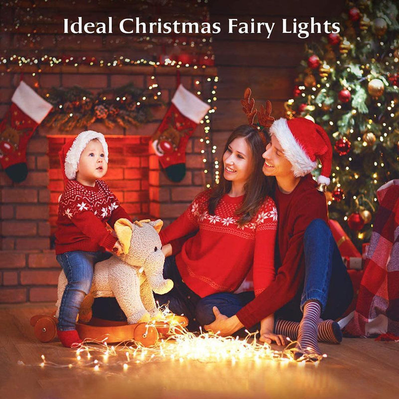 2m LED String Light Fairy Night Christmas Garland Room Decor (Warm Light)