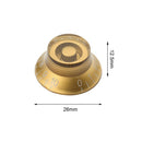 Control Bass Tuning Switch Hat Shape Knob Tone Volume Knobs For Les Paul LP