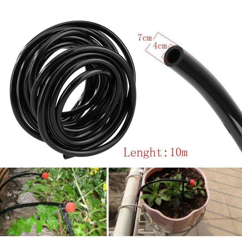 Micro Drip Irrigation Tube Plants Sprinkler Pipe Garden Watering Hose(10m)