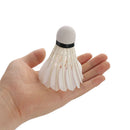 Foam Head Badminton rackets Shuttlecocks Goose Feather Birdies Soft Texture