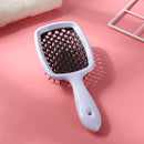Hollow Grid Comb Salon DIY Hairdressing Tool Women Scalp Massage Styling Brus