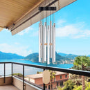 Waterproof Wind Chime Solar Lamp Colorful Bubble Column Windbell Light Newly