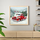 5D Red Car Diamond Painting Kit Round Drill Rhinestone Picture Craft for Gifts