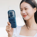 Mini Fan Portable Folding with Power Bank Desk Handheld Fan Air Cooler for Home