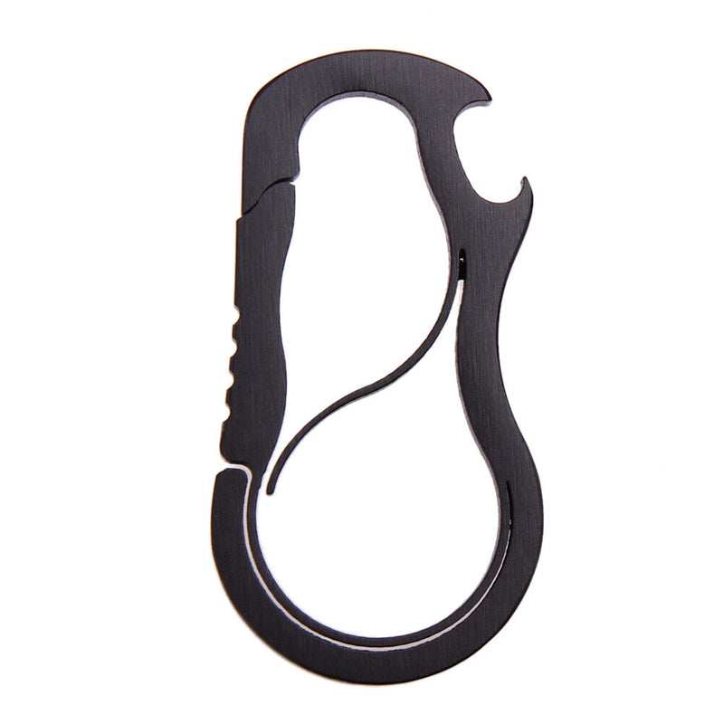 Metal Fast Buckle Outdoor Keychain EDC Equipment Titanium Alloy Carabiner