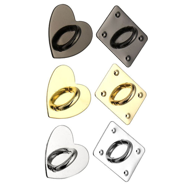 Hooks Square Buckle Phone Hooks DIY Pendant Metal Buckle Mobile Phone Holders
