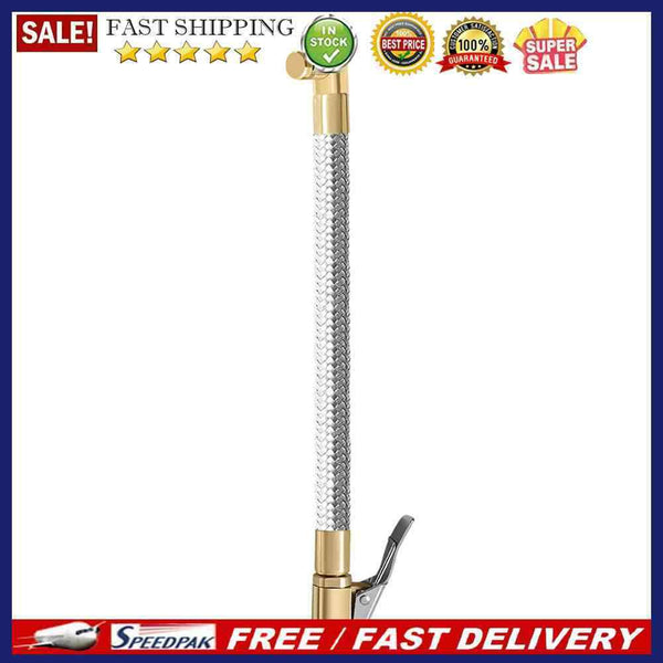 Car Motorcycle Bike Tire Inflator Hose Stainless Steel 300PSI Pressure for Truck