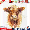 Painting By Numbers Kit DIY Cattle Hand Painted Canvas Oil Art Picture Gift
