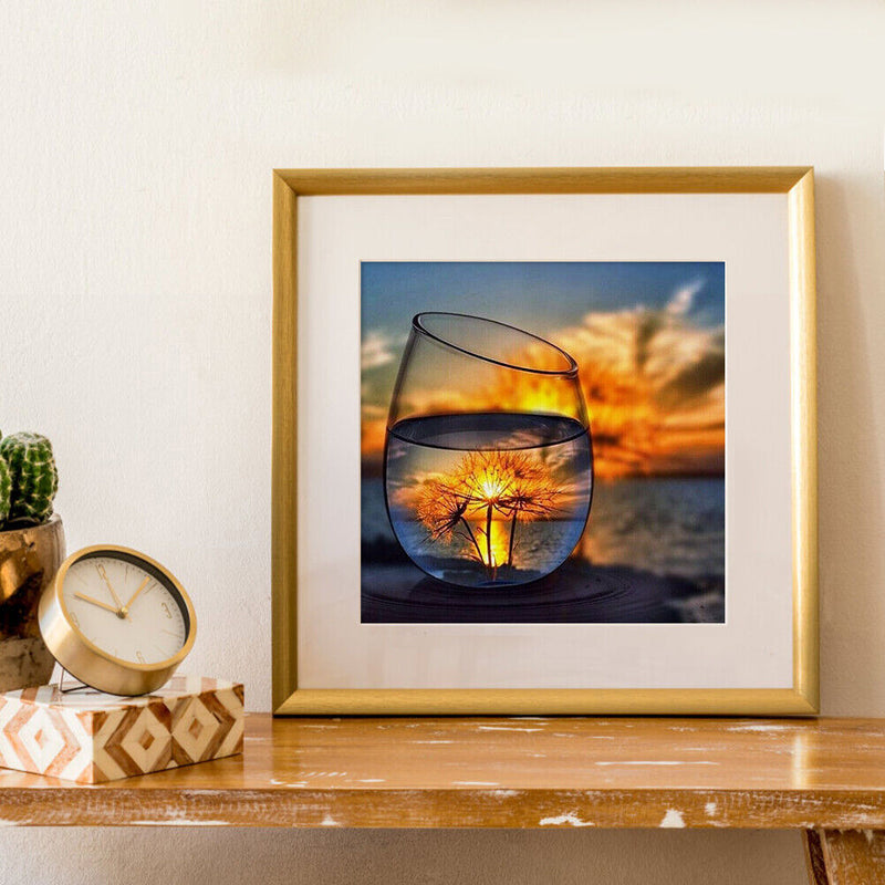 Cup Shot 5D DIY Full Round Drill Diamond Painting Art Cross Stitch (WB092) Newly