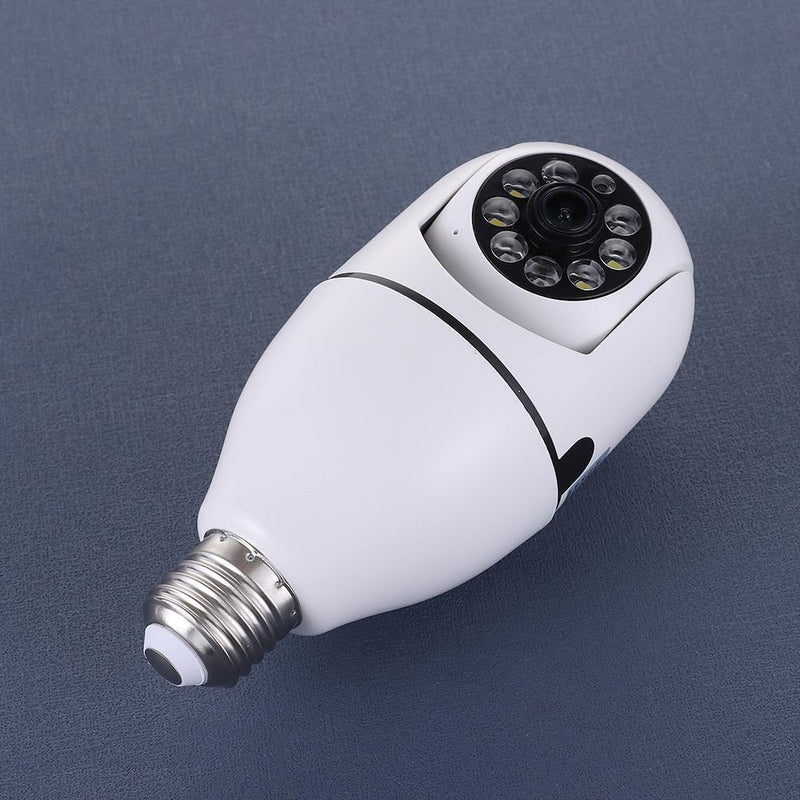 with Two Way Audio Smart Motion Detection Light Bulb Camera Wireless 1080P WiFi