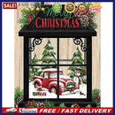 5D DIY Full Drill Round Shape Christmas Car Rhinestone Diamond Drawing for