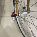 Bicycle Hub Quick Release Axis Rear Wheel Lamp Holder Cycling Part (Red) Newly