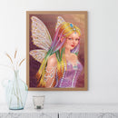 Winged Elf Girl Diamond Painting Kits Partial Shaped Drill Art Decor (UP282)