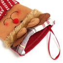 Christmas Socks Cute Children Candy Gifts Bag Home Party Decor(Elk)