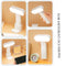 White for NightStand Reading Table Lamp LED NightLight Desk Light Protable