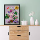 Diamond Painting Kit 5D Special Shaped Cute Bear Rhinestone Pictures (Y213)