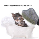 Cat Grooming Glove Hair Deshedding Cleaning Massage Brush Comb Palm Shaped Mitt
