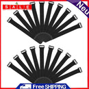 20pcs Nylon Fishing Rod Fastener Belts Strap Holder Suspenders Hook Loop Ties