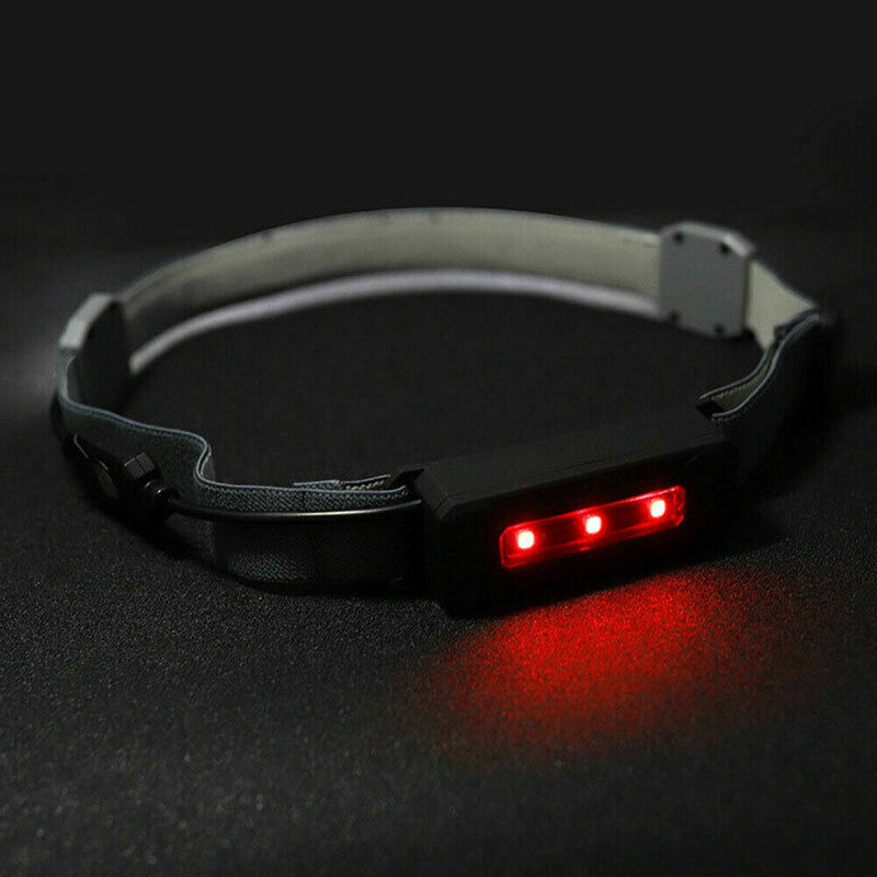 COB+LED Night Running Headlamp Headlight Torch Work Band Bar Head Light T0J7