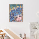 Flower Fairy, Elf Girls, Diamond Painting Set, Partially Shaped Drill, Wall Art-D