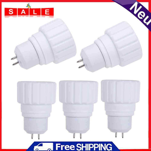 5pcs Heat Resistant MR16 GU10 Base Lamp Holder Socket Converter Adapter