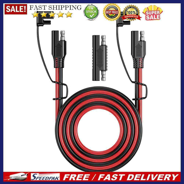 SAE Cable Solar Plug Cord Waterproof Dustproof for Batteries LED Power Supplies