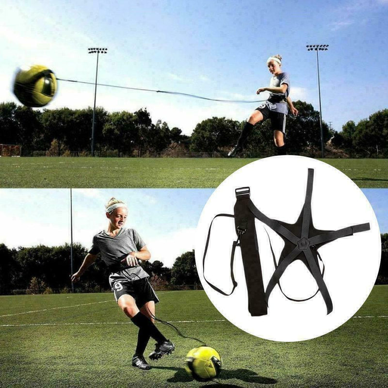 Soccer Football Kick Throw Trainer Solo Practice Training Aid C1H3 Co BEST Q7X3