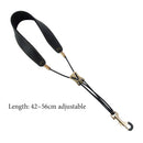Leather Metal Hook Clarinet Sling Lanyard Saxophone Strap Saxophone Neckband