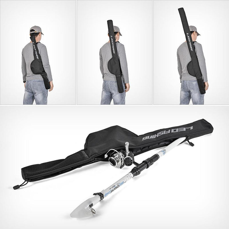Adjustable, Waterproof Fishing Rod Support Rod Holder Storage Bags (