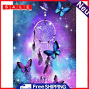DIY Full Round Drill Rhinestone Diamond Painting Gorgeous Dreamcatcher Handwork