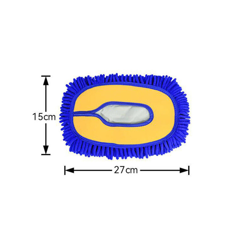 Telescopic Rod Car Wash Mop Brush Car Maintenance Auto Supplies Accessories