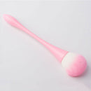Woman Basic Profile Makeup Tools Pressed Powder Plastic Makeup Brush Nylon Wool