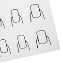 Women Silicone Nail Art Hand Pad Fingernail Coloring ?Mat Manicure Tools(B)