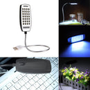 Bright 28 LED USB Mini Light Flexible Computer Lamp Laptop Pk Reading