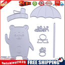 DIY Metal Cutting Dies Stencil Umbrella Bear Scrapbooking Embossing Craft