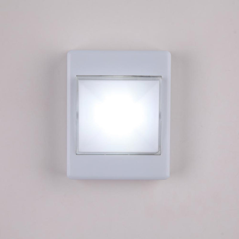 Battery Powered COB LED Wall Light Waterproof Wardrobe Outdoor Lamp (A)
