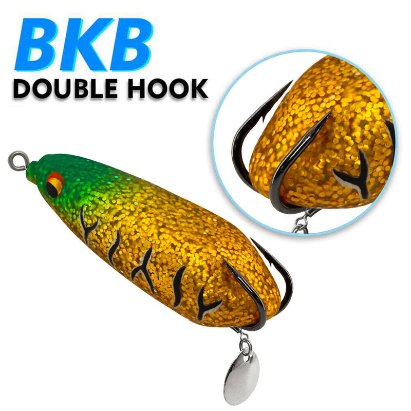 Reflective Sequins Frog Crankbait Fishing Lures 86mm 25g Artificial Wobbler B