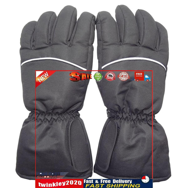 Heated Gloves, Waterproof Hand Warmers Thermal Gloves for Cycling, Fishing Newly
