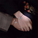 day Gifts O-shaped Bracelet Stainless Steel Gift For Couple Magnet Bracelet