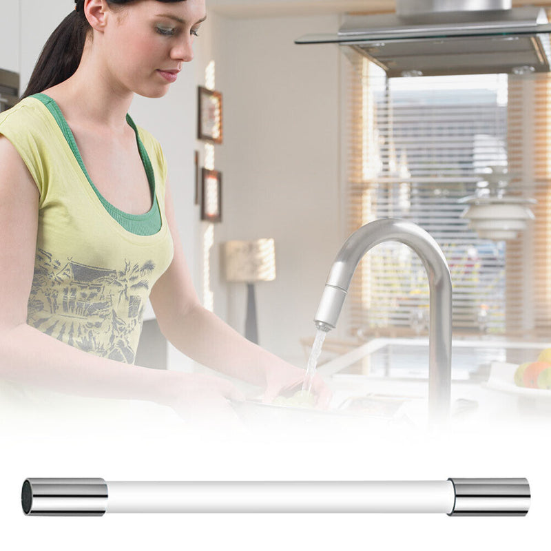 360 Degrees Kitchen Faucet Extender Flexible Faucet Extension Pipe (30cm) Newly
